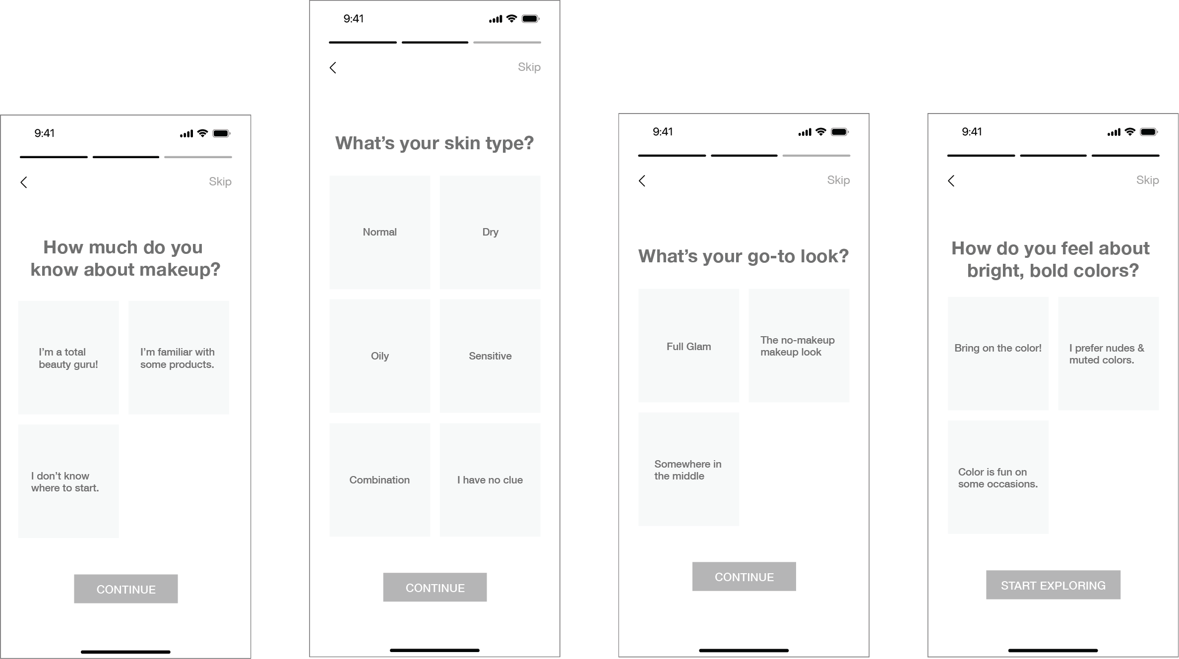 onboarding-wireframes