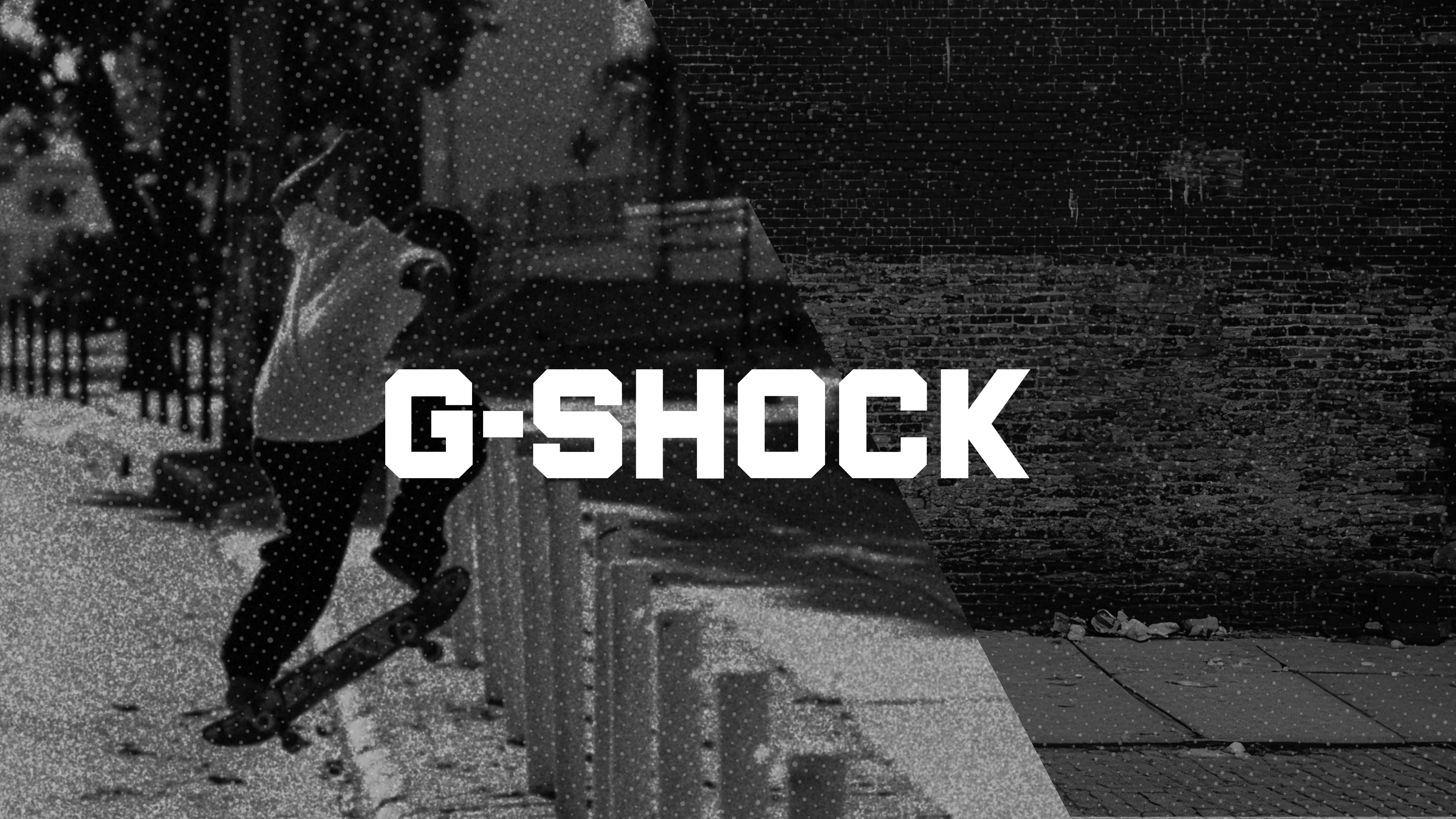 close-up of watch with G-SHOCK logo